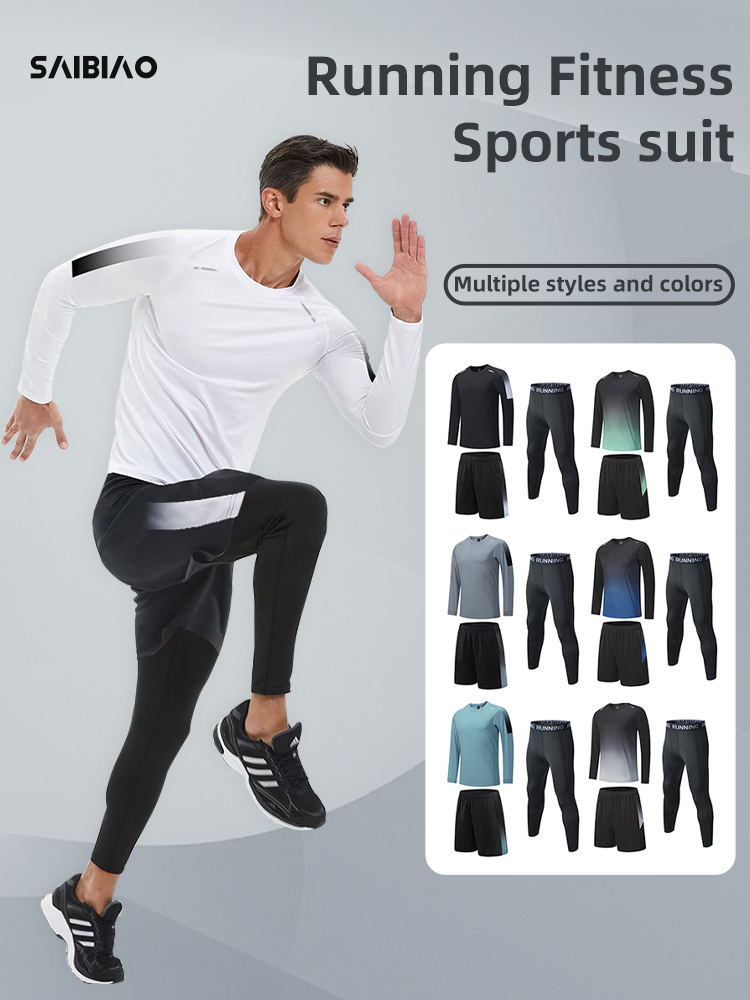 Compression Long Pant - Мужская эластичная компрессионная спортивная одежда для