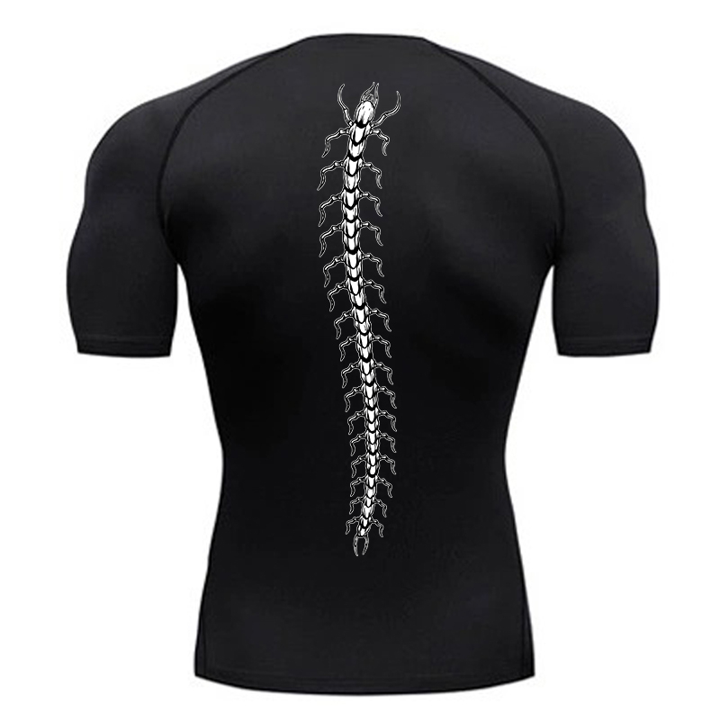 Base Layer Top - Футболка мужская компрессионная быстросохнущая с графическим