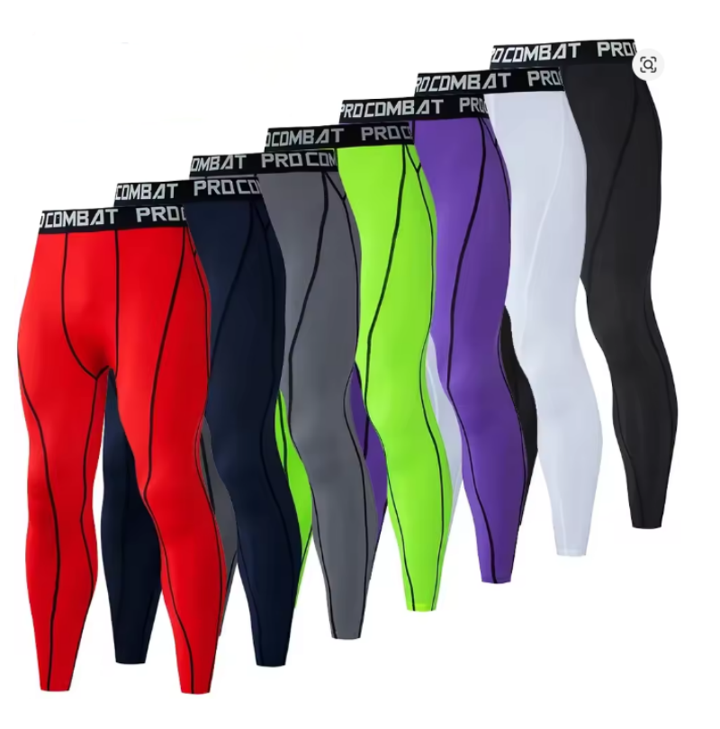 Compression Long Pant - SPORTIF мужские длинные брюки для бодибилдинга,
