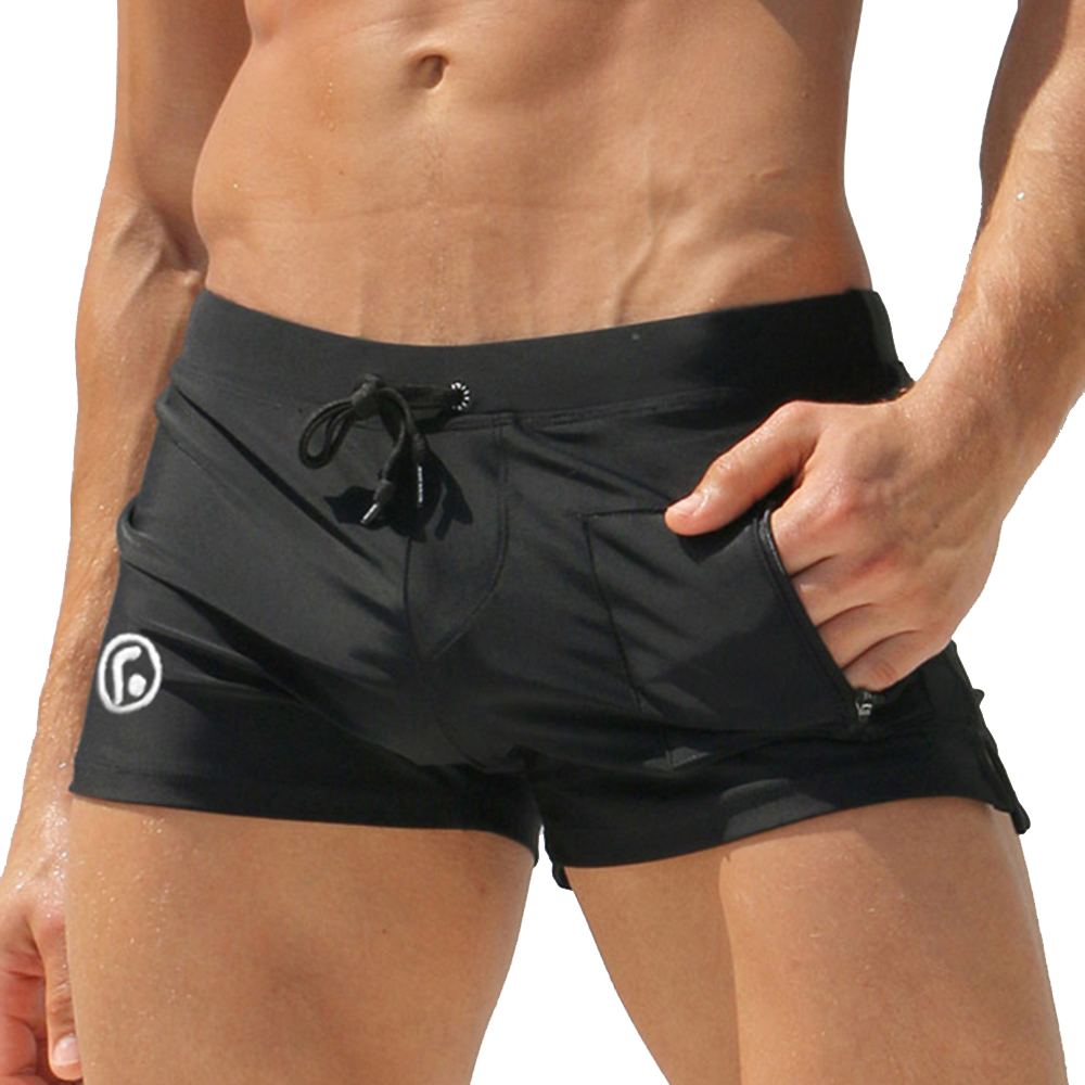 Trunk Breathable Men - Летний мужской купальник, пляжные быстросохнущие плавки,