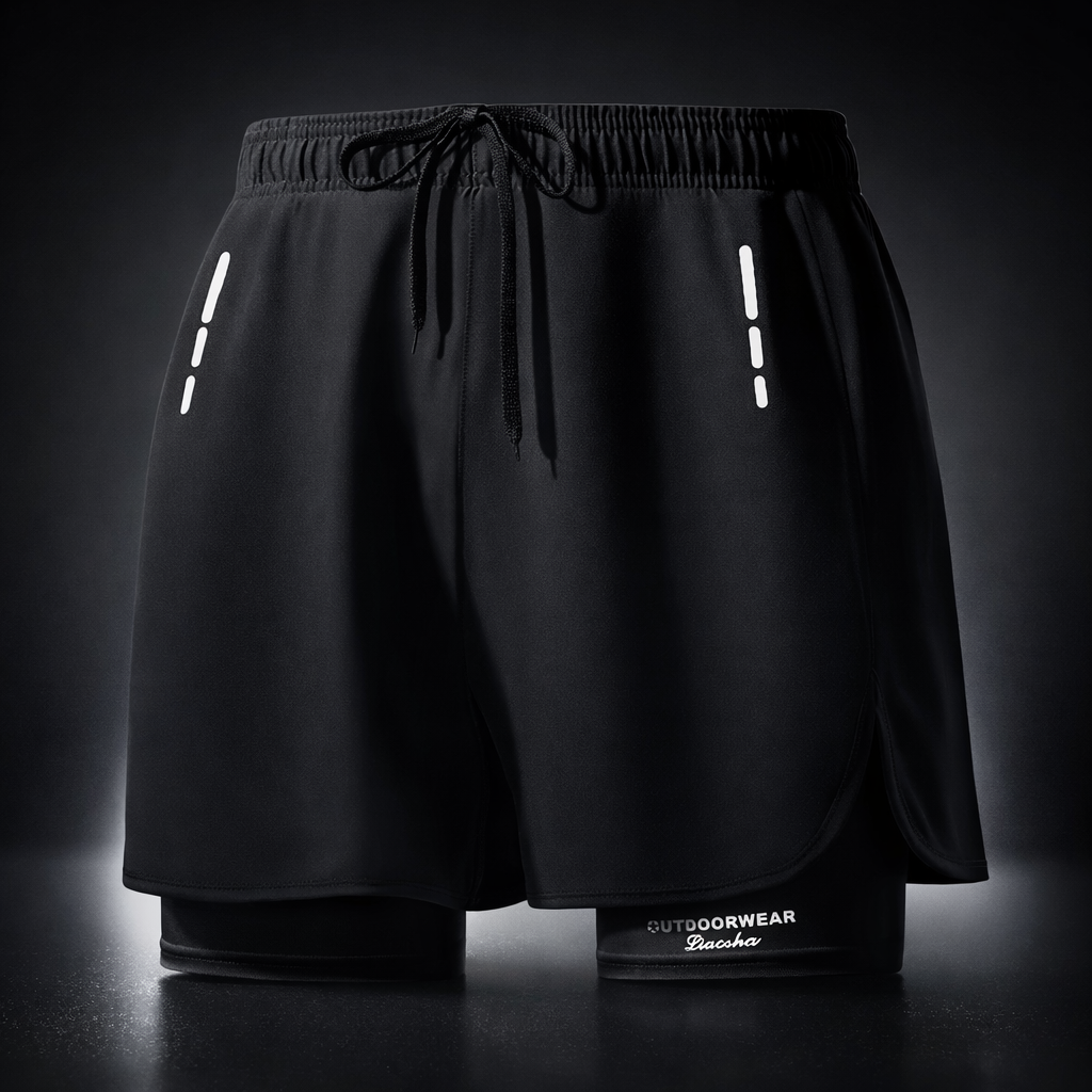 Compression Shorts Athletes - Мужские плавки-шорты быстросохнущие спортивные с компрессионной