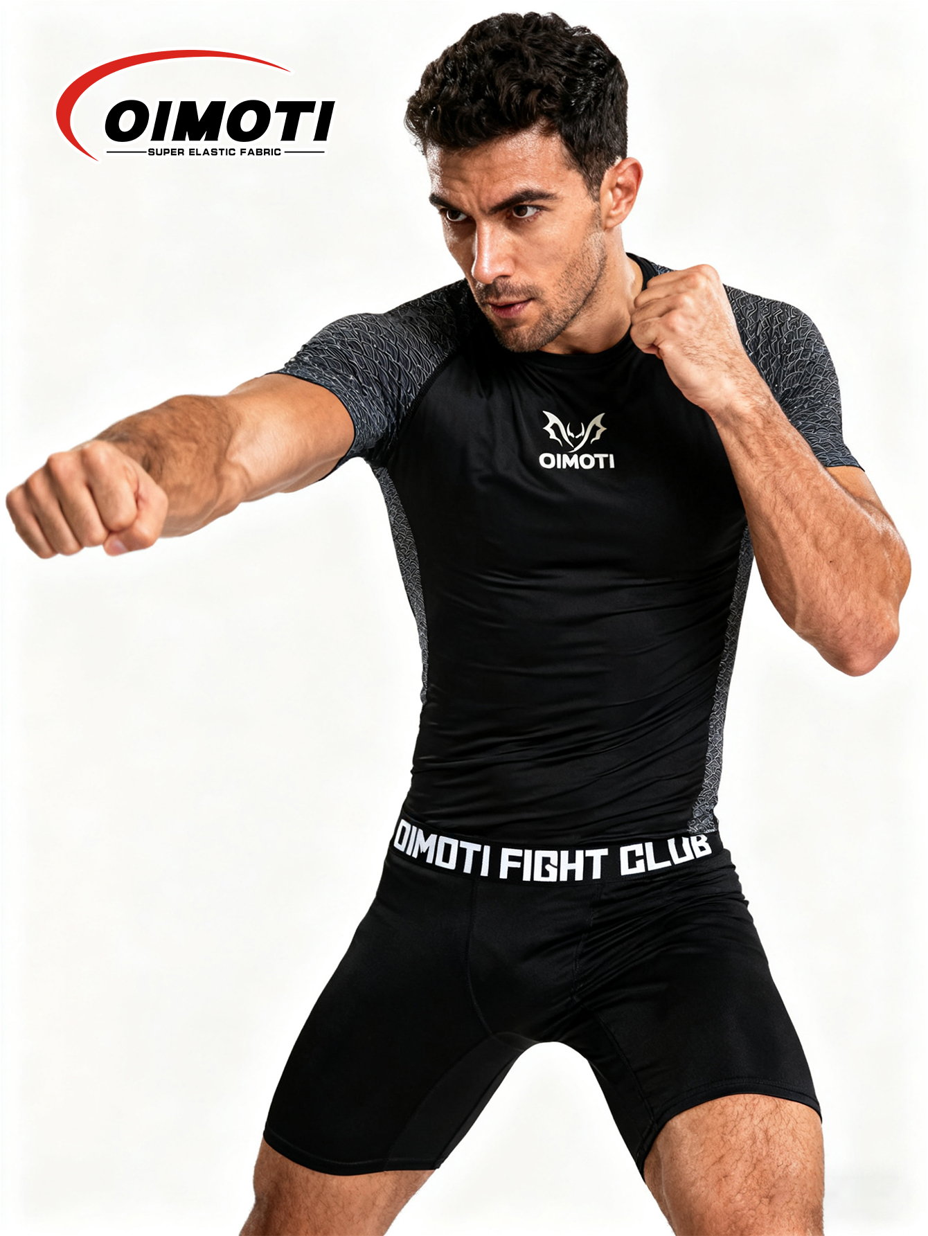 T Shirt Tight Fit - Мужская быстросохнущая компрессионная футболка для бега,