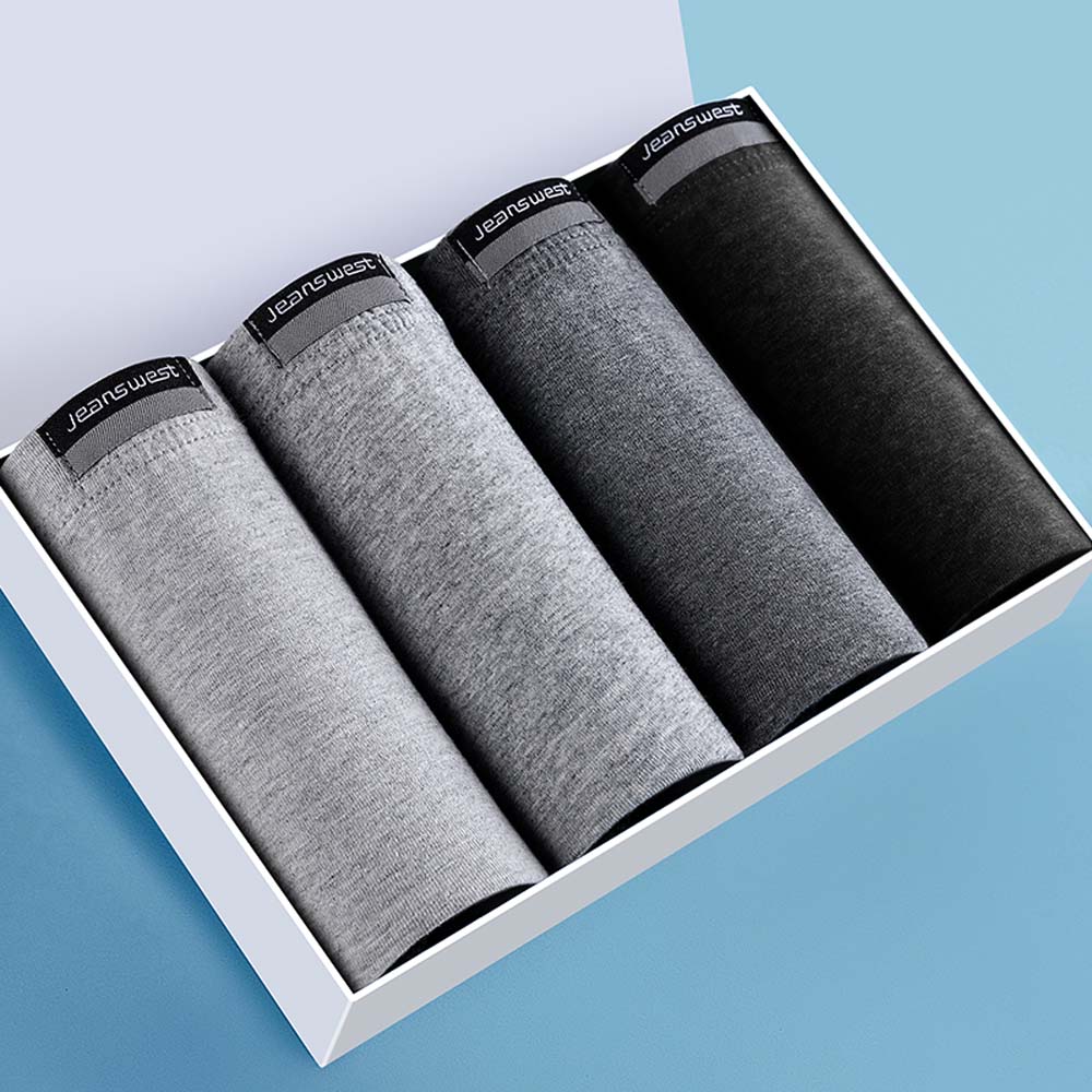 Boxer Brief Pack Cotton - 2/3/4 шт. мужские трусы-боксеры из хлопка,