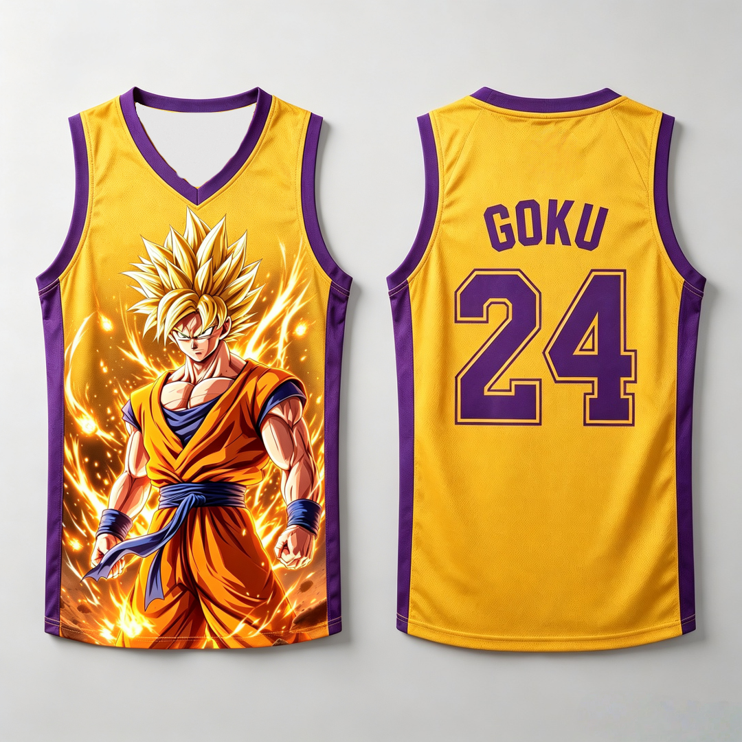Sleeveless Undershirt - Баскетбольная майка Dragon Ball Goku Super