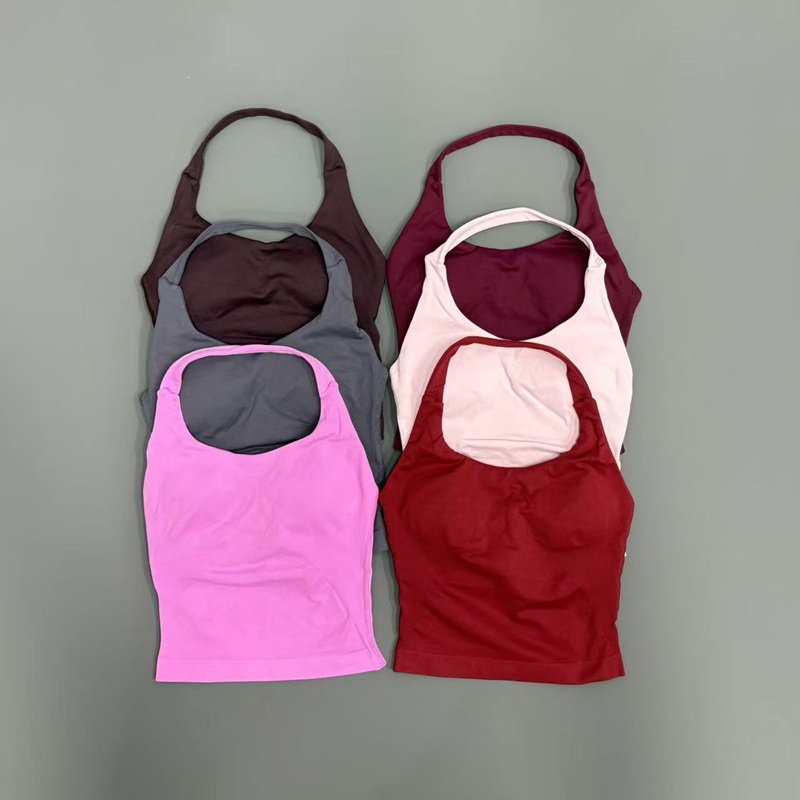 Suspender Tank Top - Женская спортивная майка с открытой спиной,