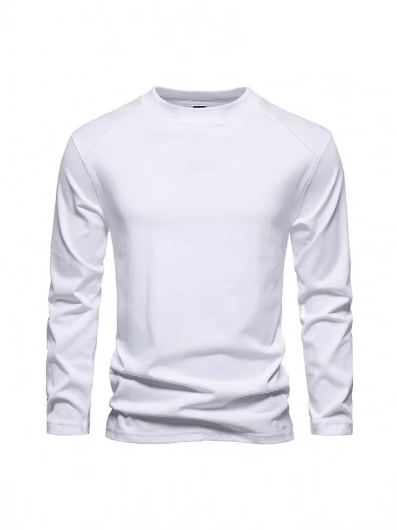Undershirt Crew Neck - Мужская футболка с длинным рукавом в