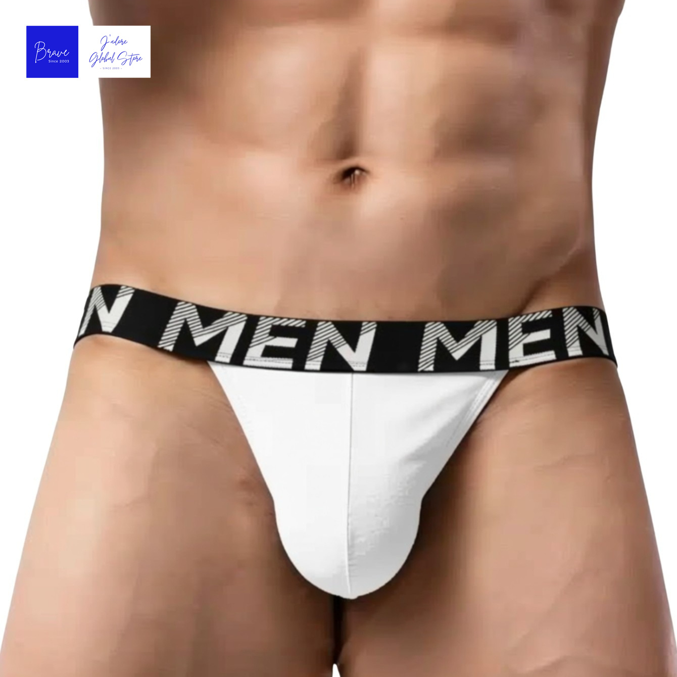 Jockstrap Athletic - Мужские спортивные стринги с надписью на