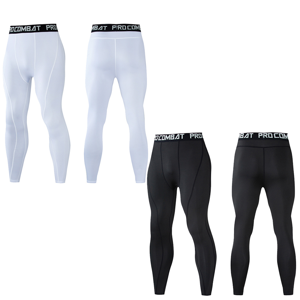 Compression Long Pant - Леггинсы, мужские колготки для бега в