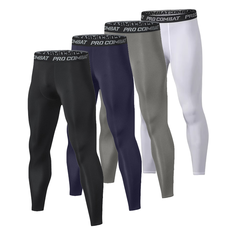 Compression Long Pant - 1 шт. мужские однотонные компрессионные колготки