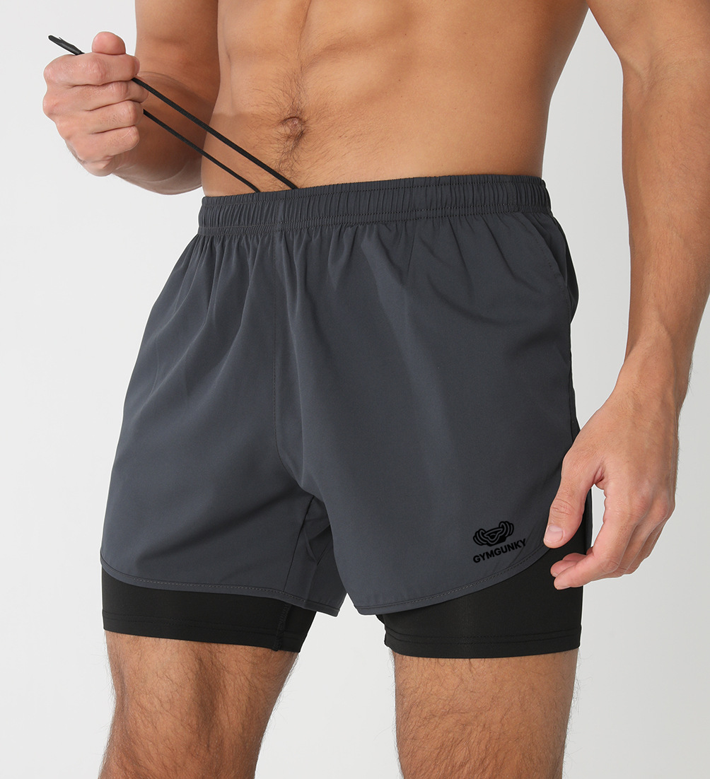 Compression Shorts Athletes - Мужские компрессионные спортивные шорты 2 в