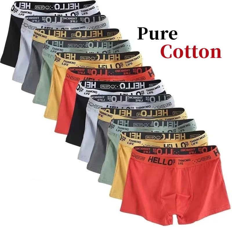 10 шт./мужское нижнее белье, м – обзор и цена Boxer Shorts Modal