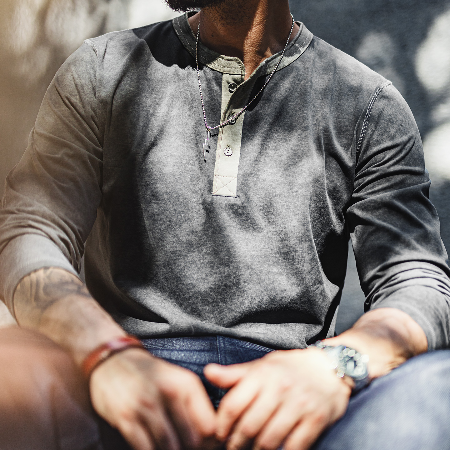 Рубашка MADEN Henley с длинным – обзор и цена Base Layer Top