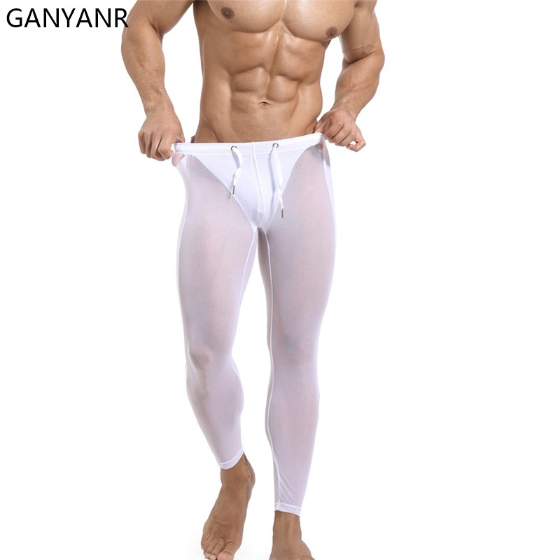 GANYANR колготки для бега, муж – обзор и цена Compression Long Pant