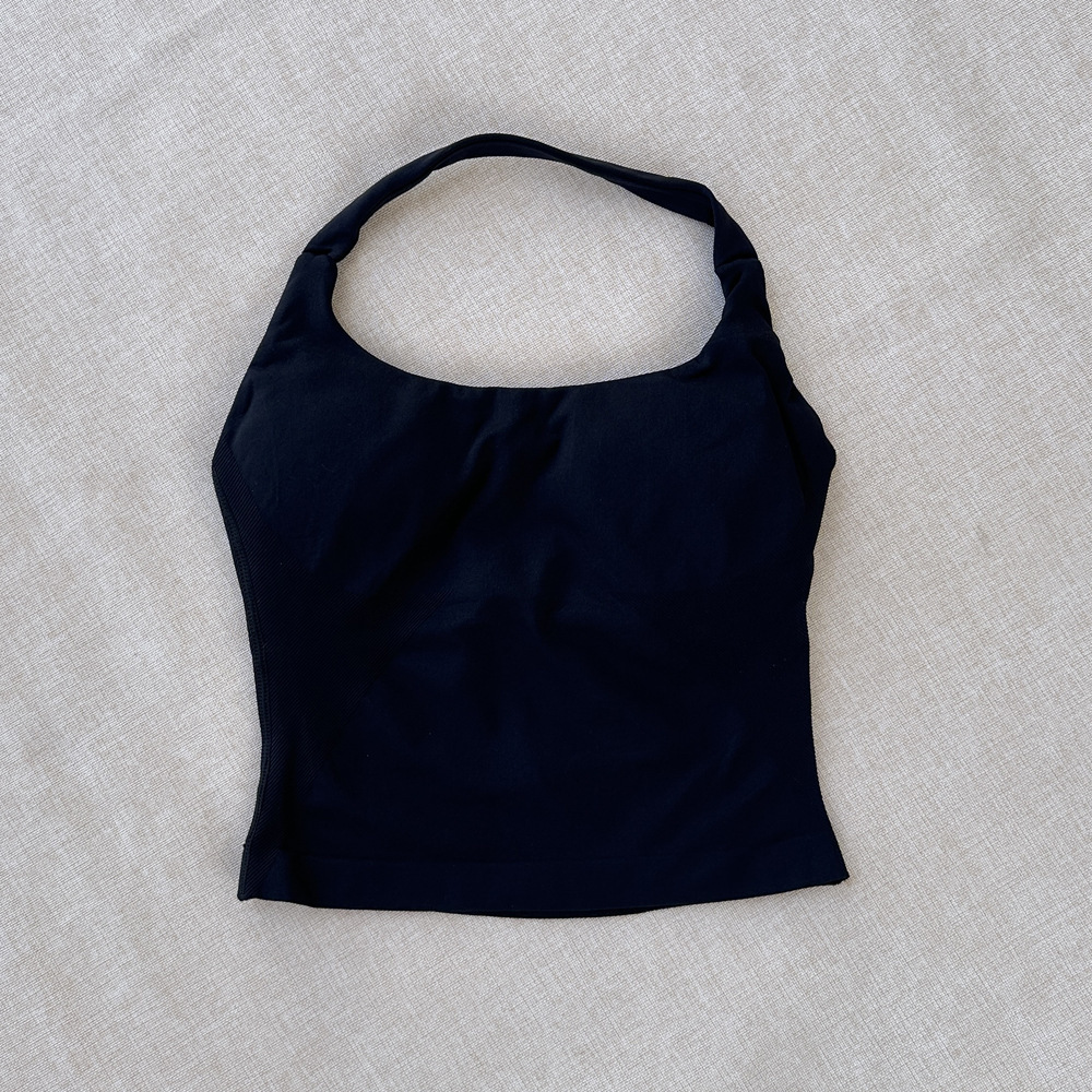 Женский удлиненный спортивный  – обзор и цена Suspender Tank Top