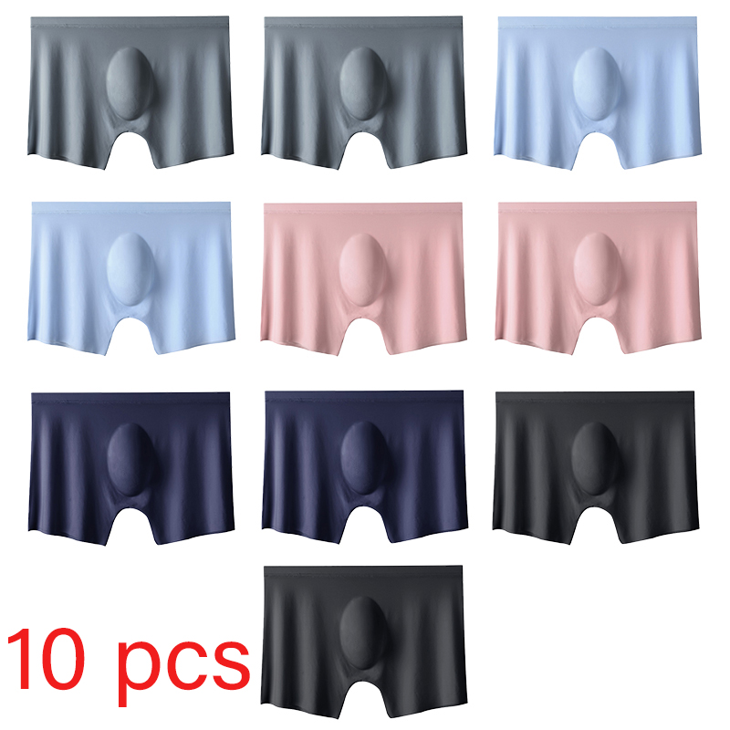 10 шт./лот, мужские летние тру – обзор и цена Boxer Shorts Modal
