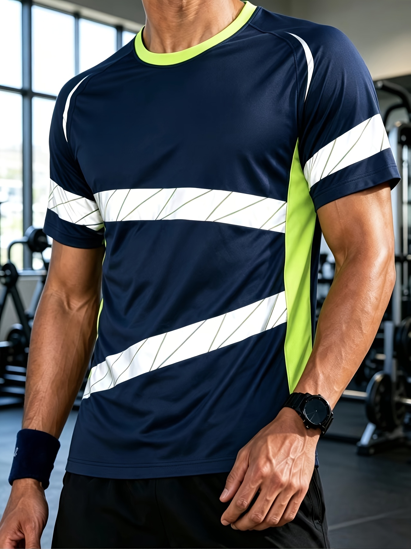 Мужская спортивная футболка с  – обзор и цена T Shirt Tight Fit