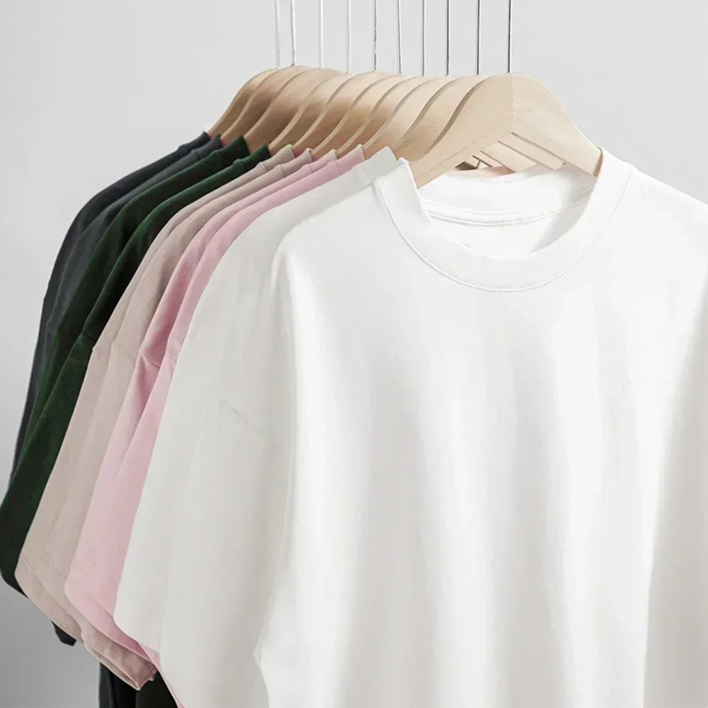 Черная футболка из плотного хл – обзор и цена Undershirt Crew Neck