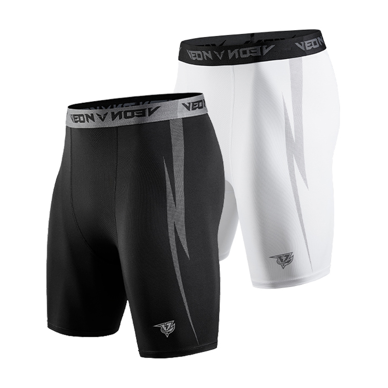 Черные Компрессионные шорты, м – обзор и цена Compression Shorts Athletes