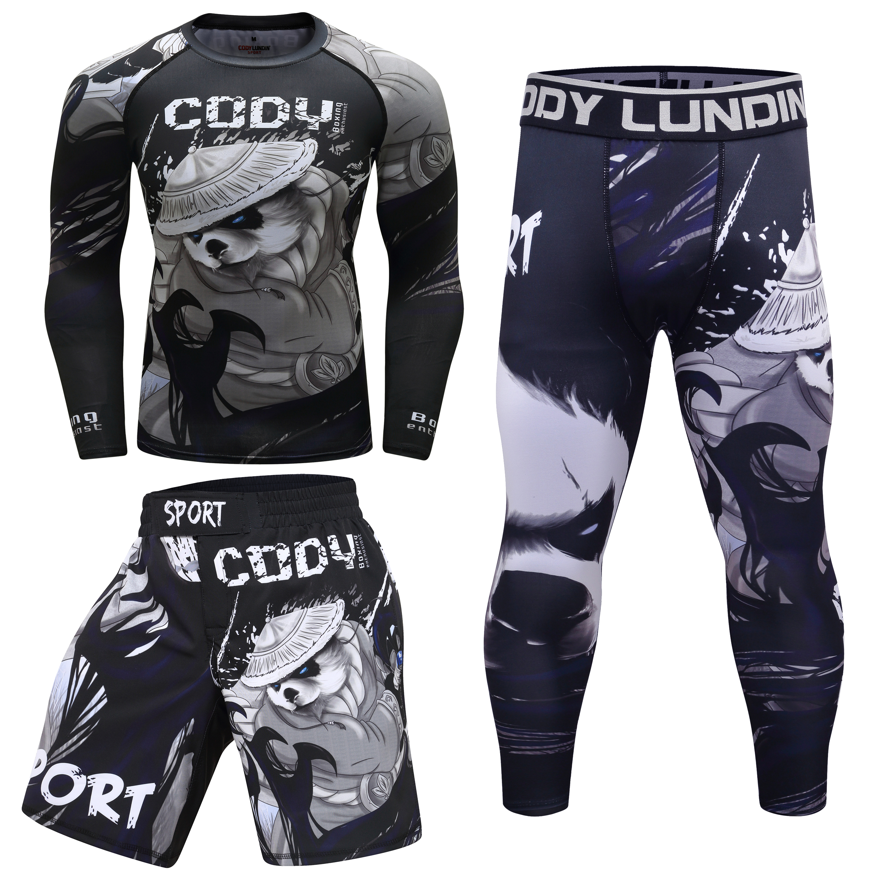 Комплекты для ММА и бокса: муж – обзор и цена Compression Long Pant