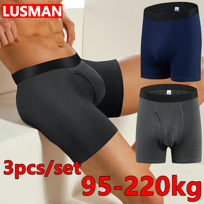 3 шт., мужское хлопковое нижне – обзор и цена Boxer Brief Pack Cotton