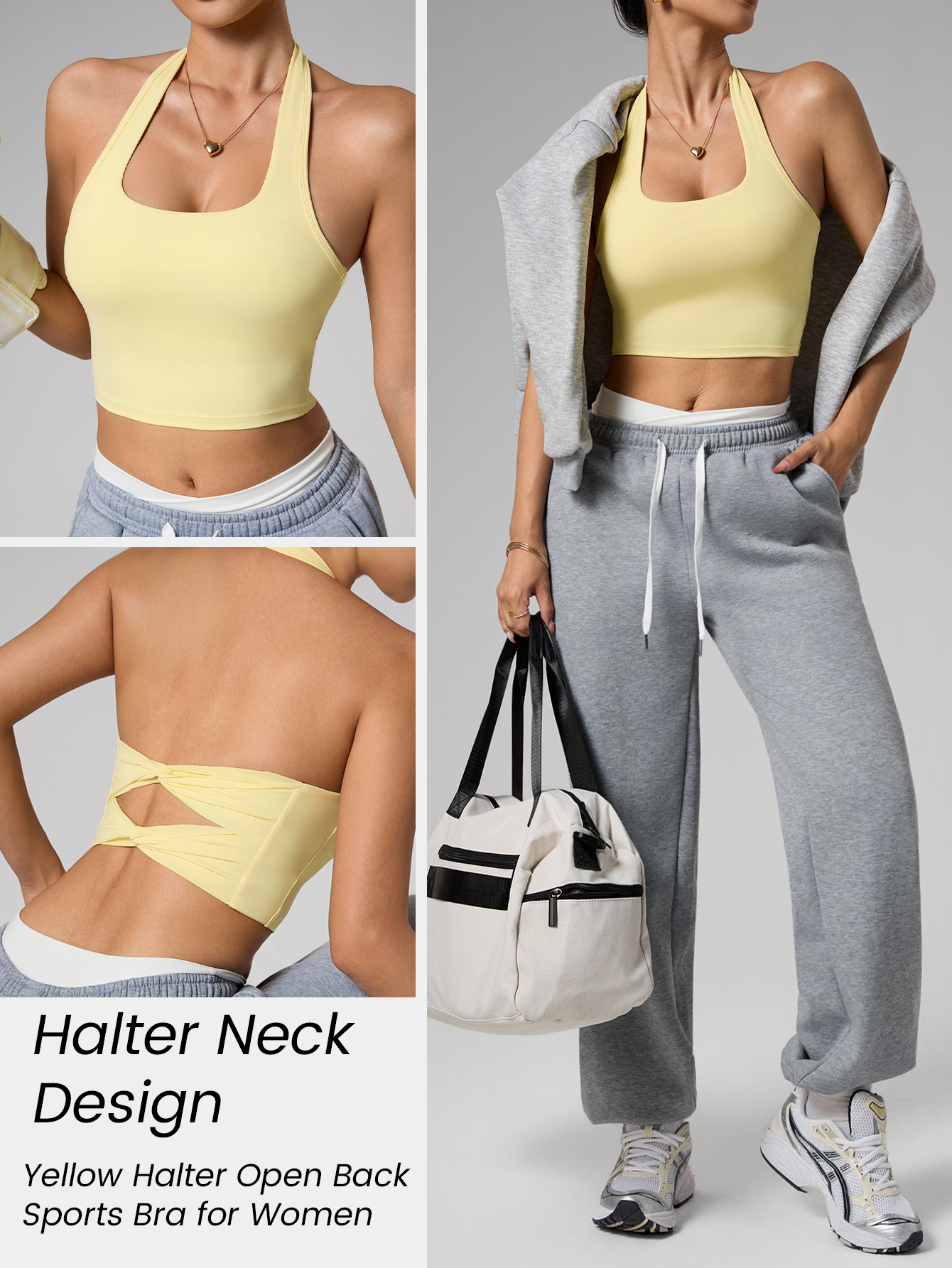 Женский топ для йоги с двойным – обзор и цена Suspender Tank Top