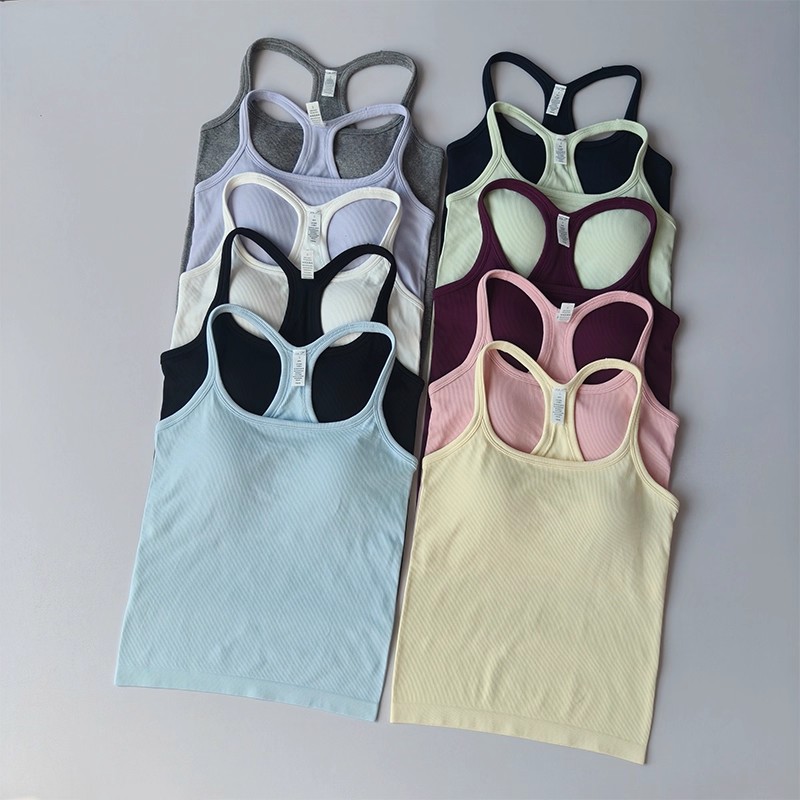 Летний женский камзол для йоги – обзор и цена Tank Top Ribbed