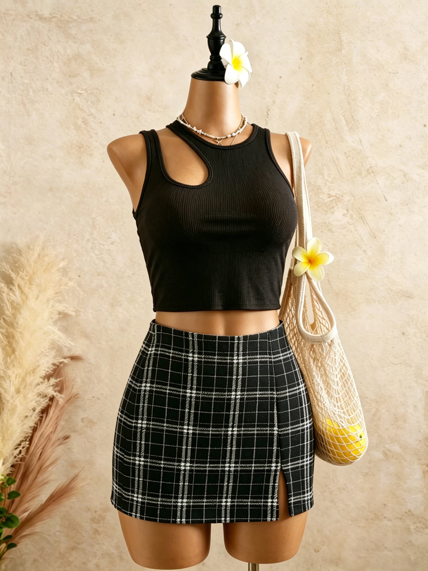 Комплект из 2 предметов: женск – обзор и цена Tank Top Ribbed