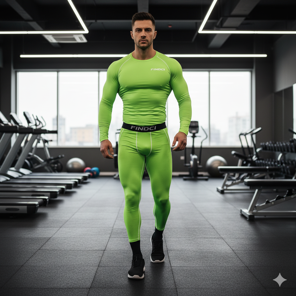 FINDCI мужской спортивный комп – обзор и цена Compression Long Pant