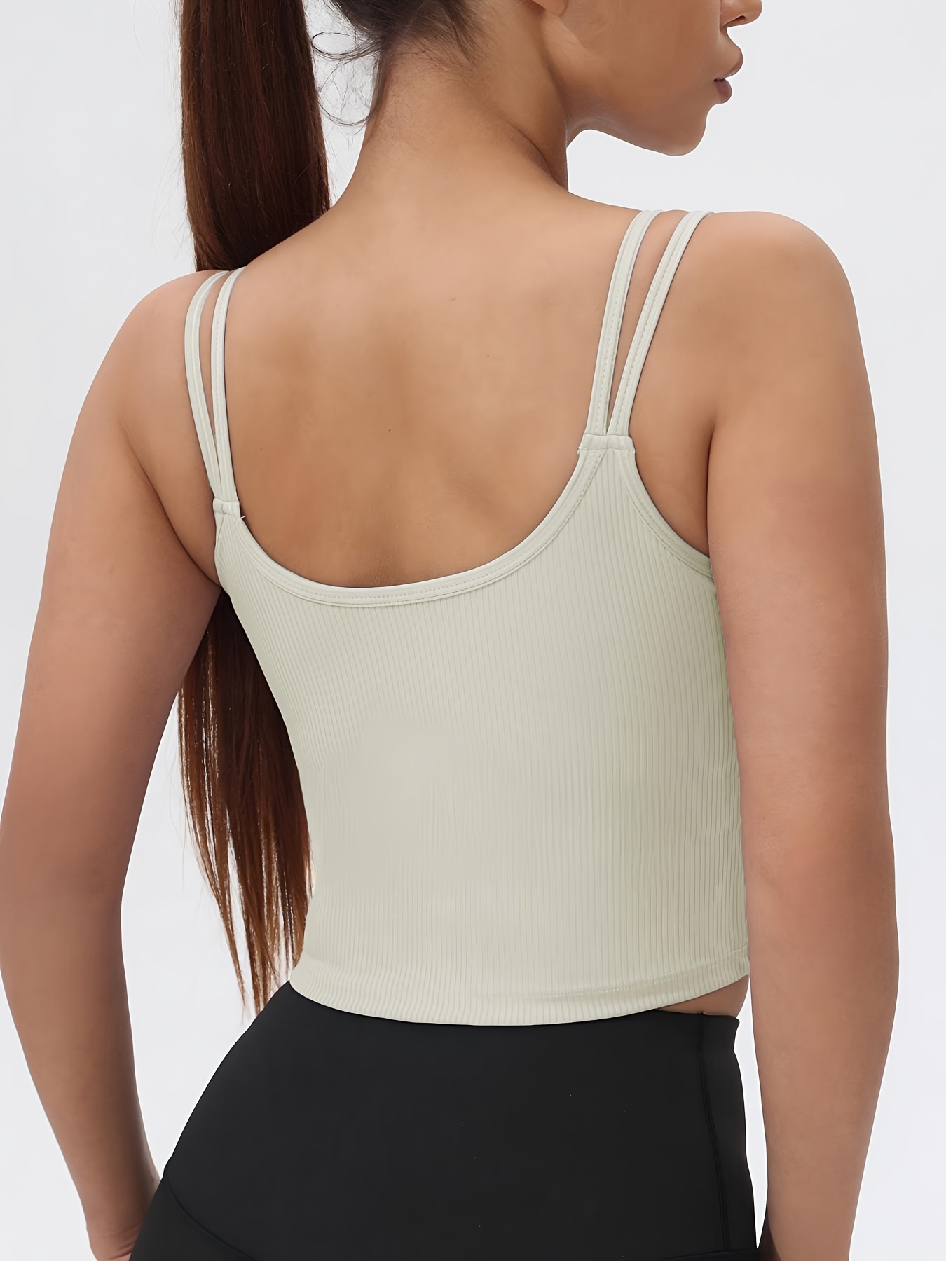 Женская укороченная спортивная – обзор и цена Tank Top Ribbed
