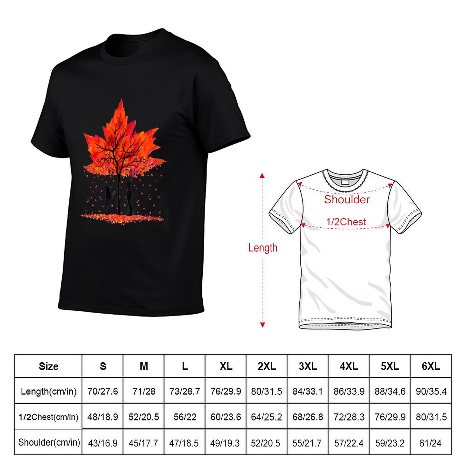 Футболка Love under the Maple  – обзор и цена Undershirt Crew Neck